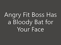 Angry Fit Boss to Mess Up Your FagCunt