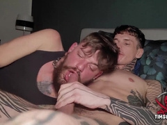 Thick dicked tattooed royal guy