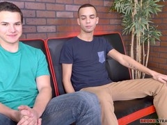 Justin Riggs experiences Antonio Drake's first encounter with another man