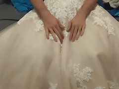 Taking Former Bride's Used Wedding Dress to Bed
