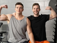 Robbie and Clark Reid are fucking in the locker room too