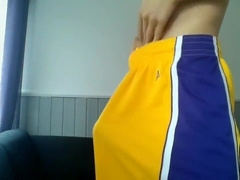 Creamy Hung Danish Blond Teenboy Shoots SEMEN onto Tight Abs