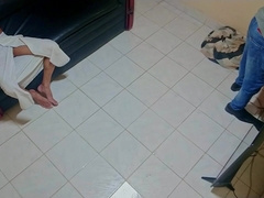 Seducing the technician at home