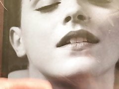 Emma Watson gets a facial