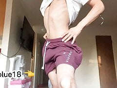 Hot 18 year old twink with a huge cock