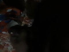 Shaking my dick and cum in glass