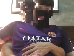 Masked and orgasam