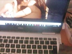 Wanking on celebrities pics