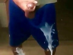 Cumshot to mirror quick