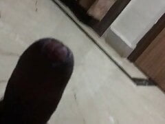 Trying to jerk but hard to cum