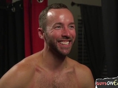 Edged stud getting punished by master