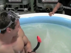 Davey Wavey Swimming In 67000 Of Lube