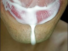 Be a good guy and in my mouth! Joi of long tongue, tongue, cum in mouth, submissive fitness six pack