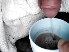 Pissen am morgen auf Terassie 2
