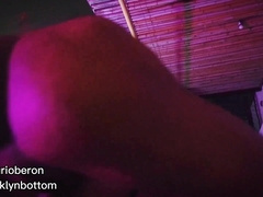Yuri Oberon feat. BrooklynBttmXXX part 1 - hooded leather unshaved fetish