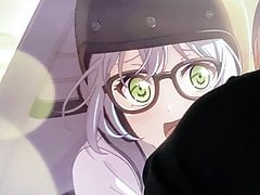 Bang dream Asahi rokka Kiss Masturbation