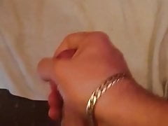 Wank and cum