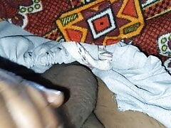 Zaheer bull masturbation on. Bed  night time
