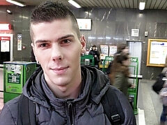 Czech cutie getting fucked in the bum real hard