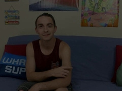 BrokeStraightBoys: Jake Bangs His Taut Ginger Crevasse