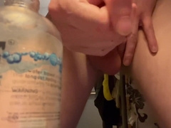 Dangled lad humps plaything and jizzes close up (hello fellows I’m back!!)