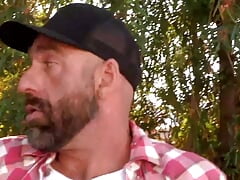 NASTYDADDY Inked Daddy Drew Sebastian Fucked Devin Franco Outdoor