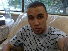 Hot bi dude named Emanuel is ready to flash his dick