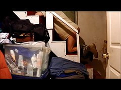 Zibmusser Fucked by Son and His Friend on Basement Steps