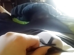 BiTrannyLady97 does a handjob to herself!