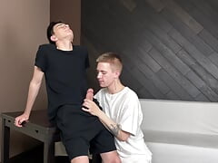 Botoom View of Fuck and Cum