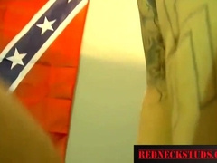 Hot homemade voyeuristic video of white trash boys getting paid to be straight and dirty