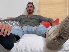 Wild Hunk Indulge Into Feet Worship And Tickling