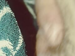 masturbating with my big cock full of milk ready for you