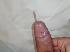 Wanking my cock for a sexy girl