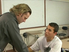 Highly Handsome Homos Fucking Arses in the Classroom (David West)
