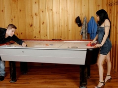 Cherry Petite and Marko Lebeau get off with dirty doggystyle