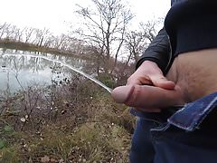 Piss on the lake