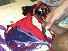 Cum on sexy thongs