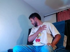 Gay foreskin cum, hombre solo, verga grande