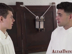 Catholic twunk fellating weenie