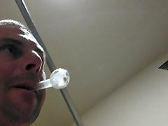 Smoking  jacking off