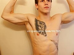 Muscle Fetish - Aaron Flexing Part13 Video1