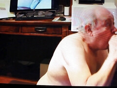 Erachi sucking another cum-load out of his black daddy's cock