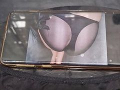 Panties of naughty milf Kasia soaked by my cum, she's someone's wife !