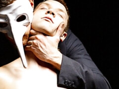 Pale-assed Elder Stewart bends over to get fucked by his superior