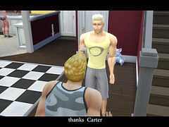 Haze, gay sims 4, public fuck