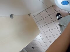 Pissing and cumming in public
