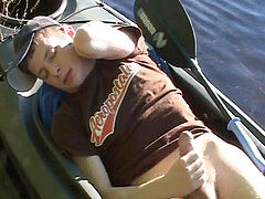 Edging, lake, cum shot