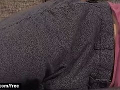 Brenner Bolton Talks Dirty On The Phone While Touching Himself Then Gage Unkut Shows Up Fucks Him Hard - Bromo