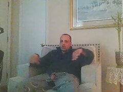 My hot body on the couch masturbating